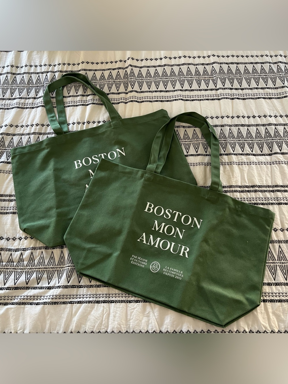 Sezane limited edition Boston Canvas Tote